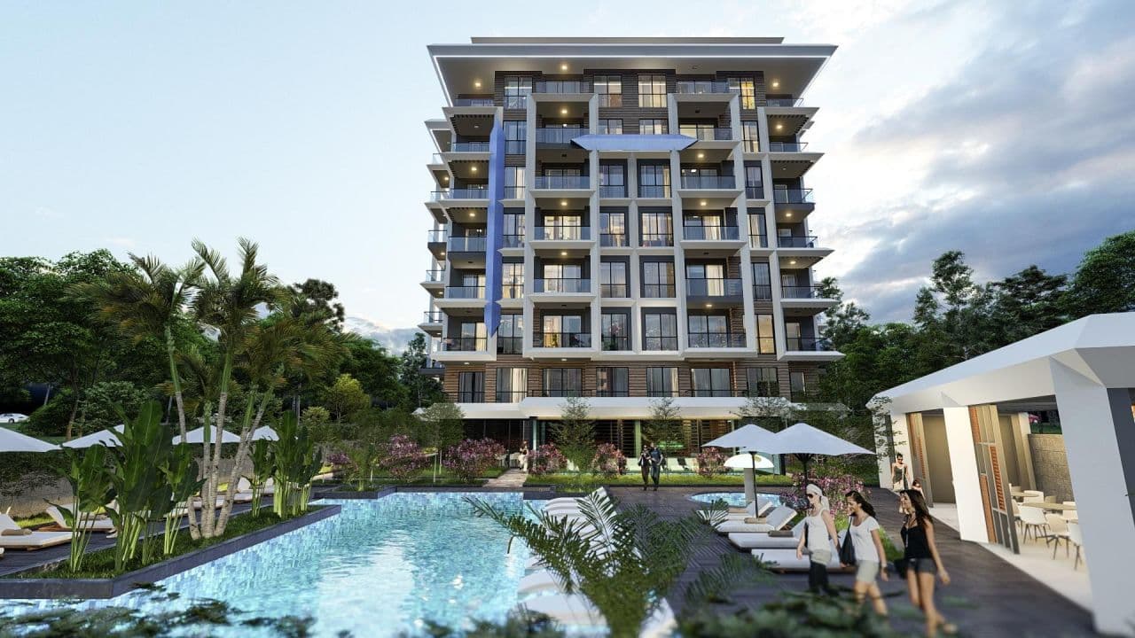 Квартира в Авсалларе, Турция, 46 м²