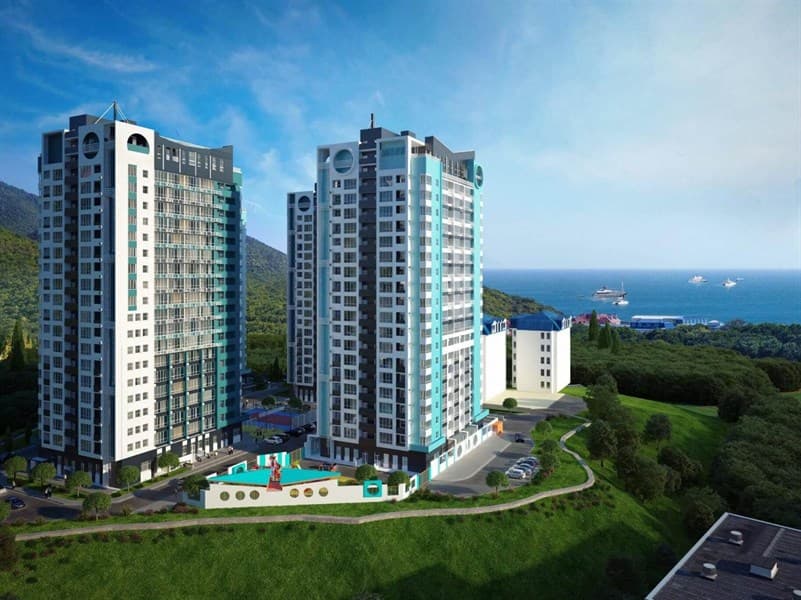 2-Bedroom Apartment on the 21st Floor in Fort Admiral, Tuapse, photo 2