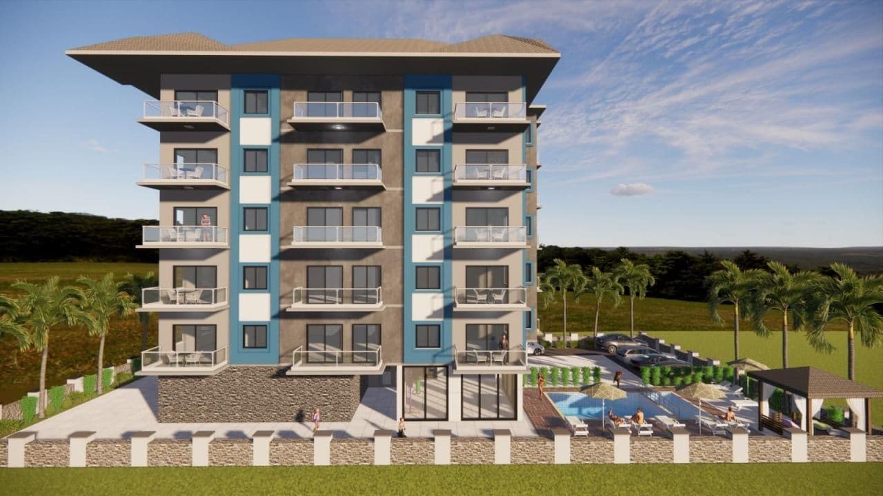 Квартира в Авсалларе, Турция, 49 м²