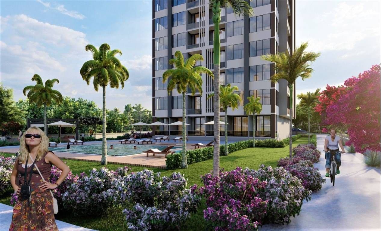 Апартаменты в Мерсине, Турция, 50 м², фото 3