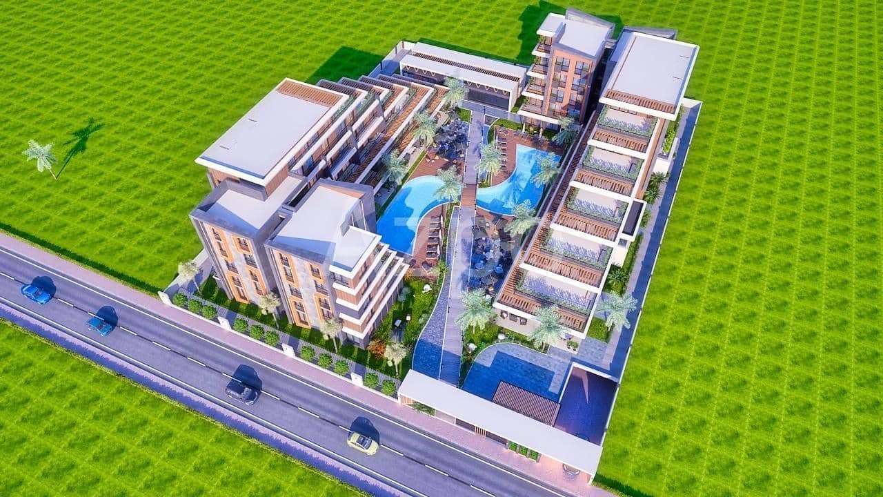 Апартаменты в Анталии, Турция, 48 м²