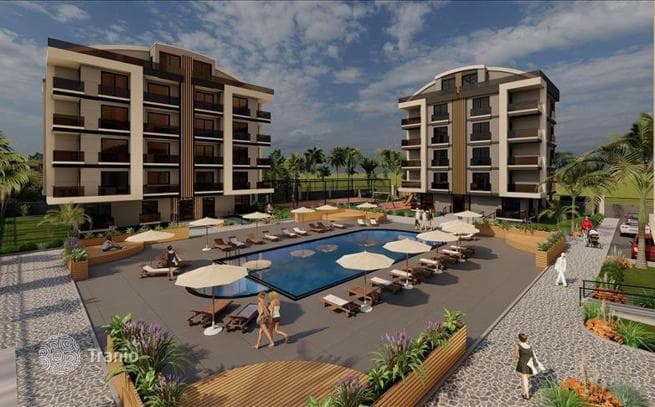 New Luxury Apartments with Shared Pool in Antalya, photo 3