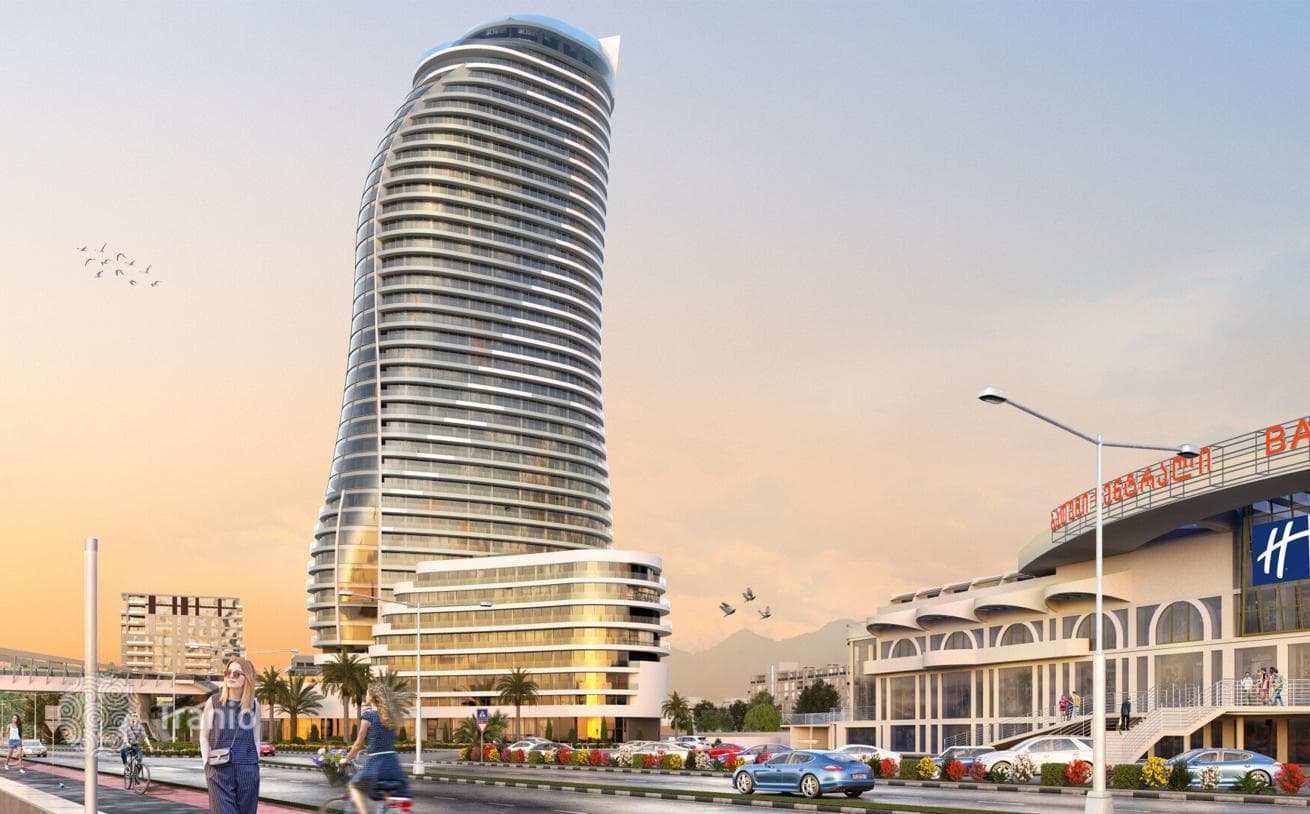Studio with Sea View in Beachfront Complex, Batumi, photo 5