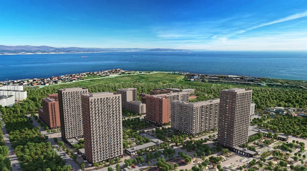 2-Bedroom Apartment with Sea View in Novorossiysk, photo 2