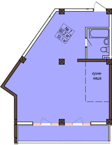 Studio Apartment in Marmeland Residential Complex, Sochi