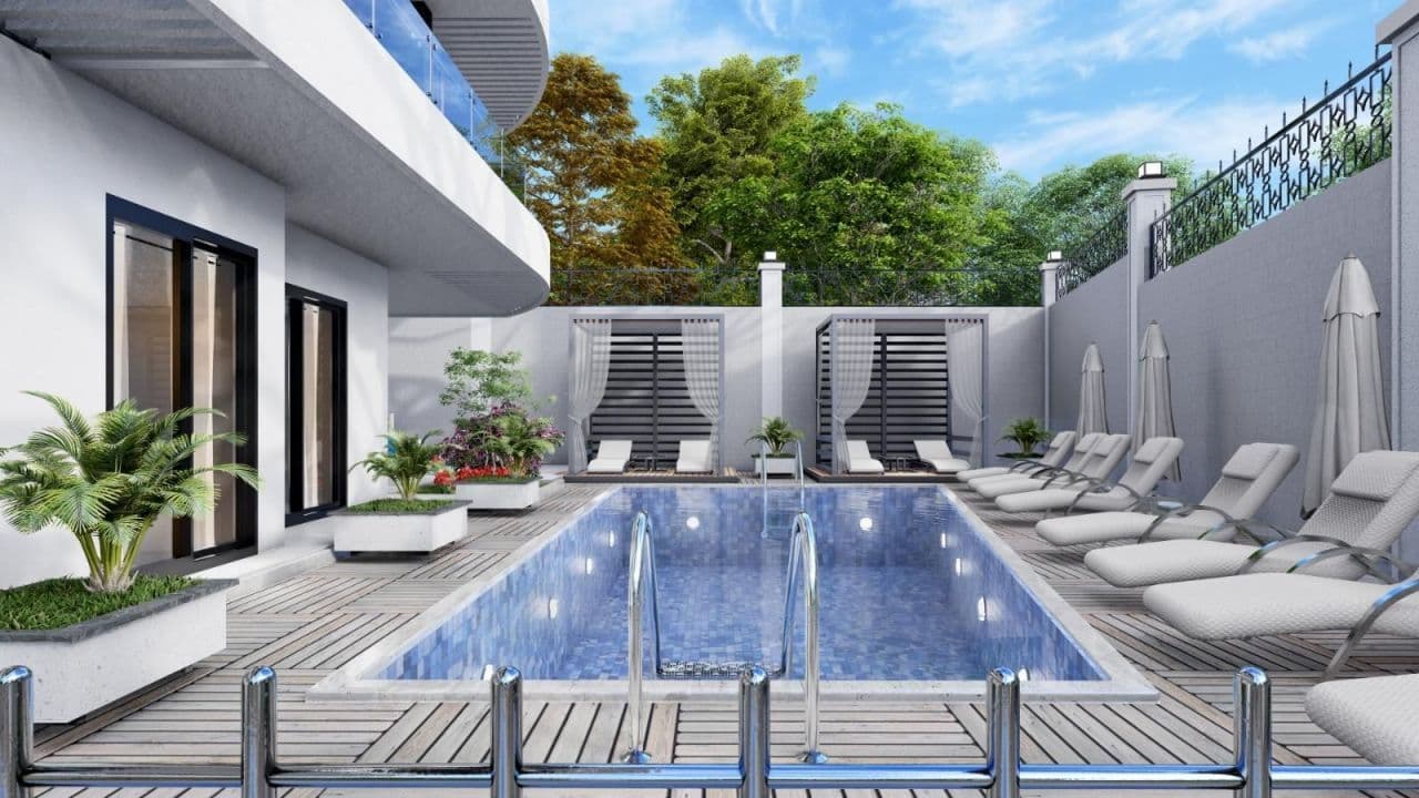Пентхаус в Авсалларе, Турция, 110 м²