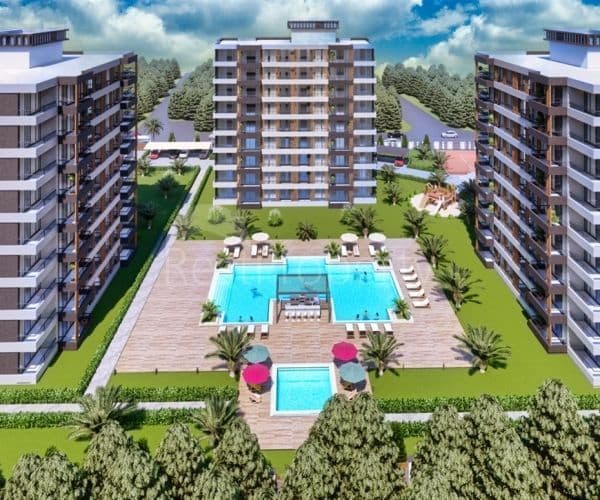 Квартира в Анталии, Турция, 58 м²