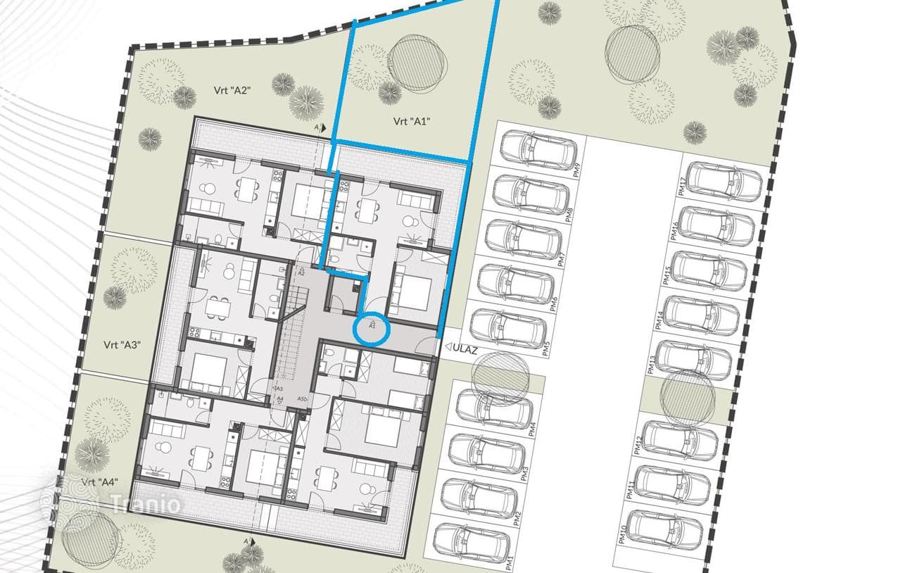 1-Bedroom Apartment in New Build in Pula, Croatia