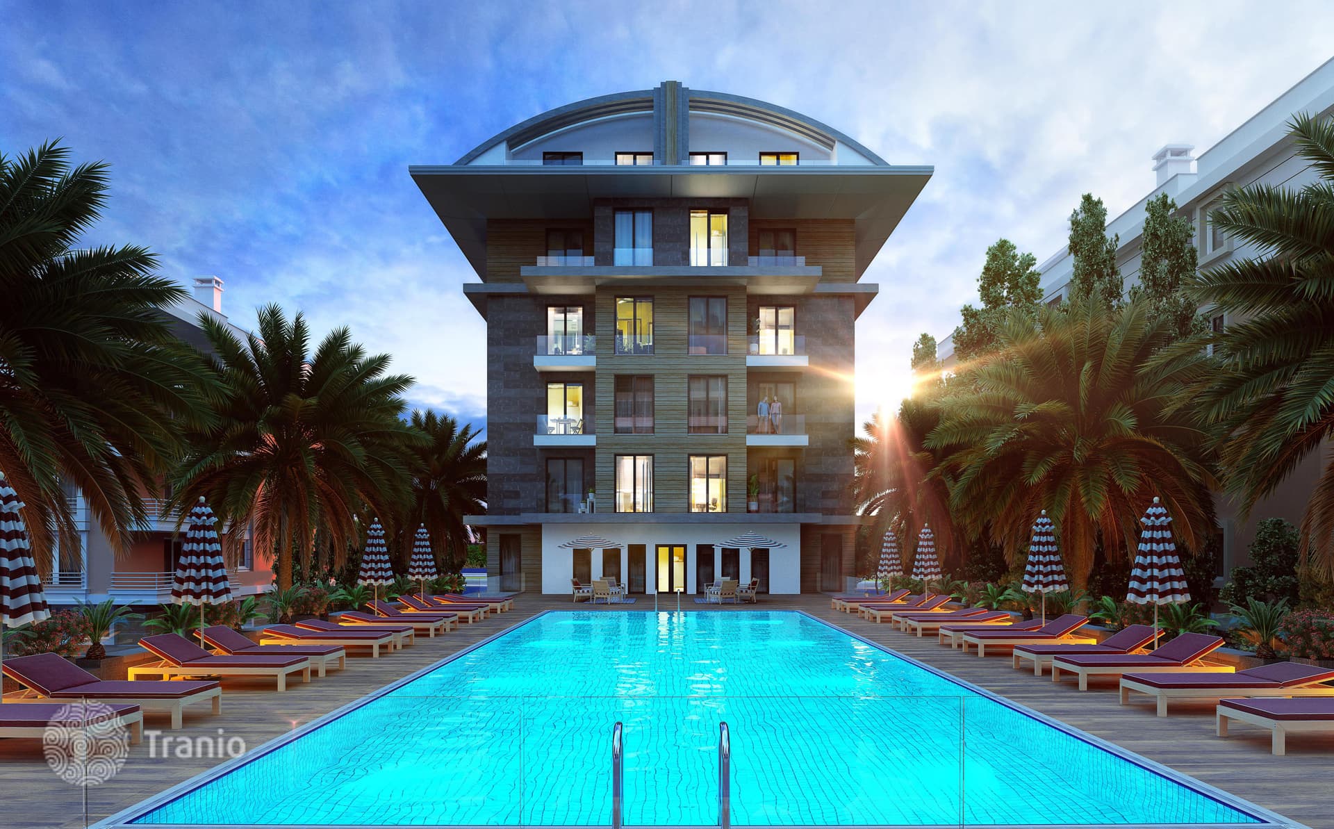 1-Bedroom Apartment with Sea Proximity in Oba, Alanya