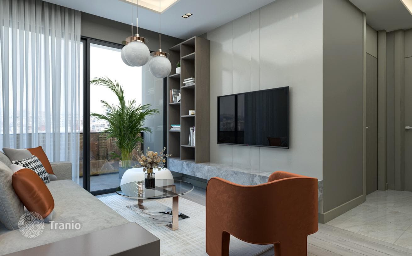 1-Bedroom (1+1) Apartment with City View in Tarsus, Mersin, photo 2