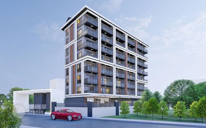 Новые квартиры в жилом комплексе с бассейнами, Авсаллар, Турция, фото 2