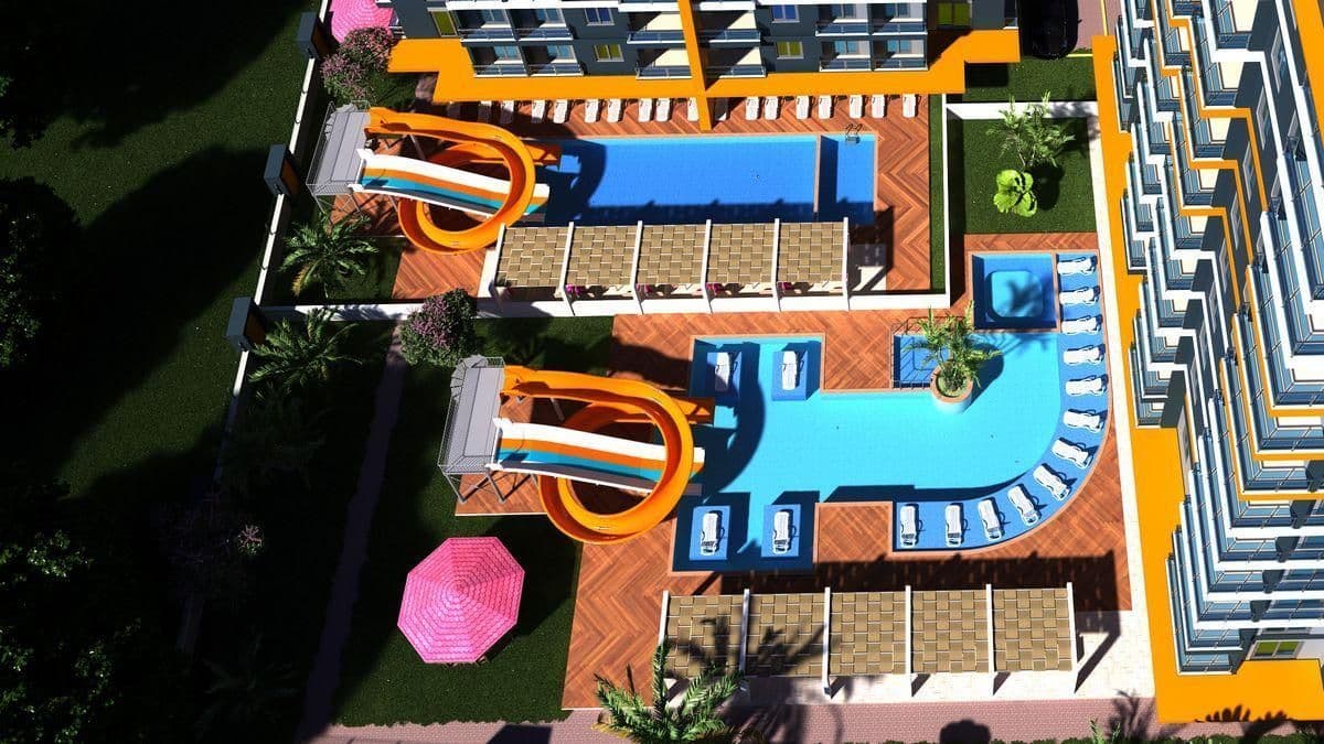 Квартира в Алании, Турция, 71 м², фото 2