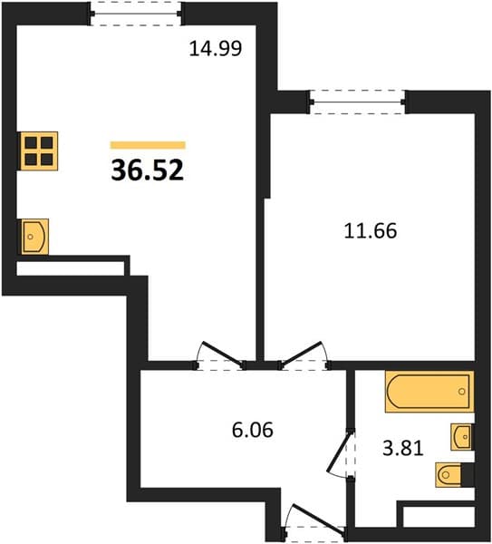 Studio Apartment with Resort Amenities in Khosta, Sochi