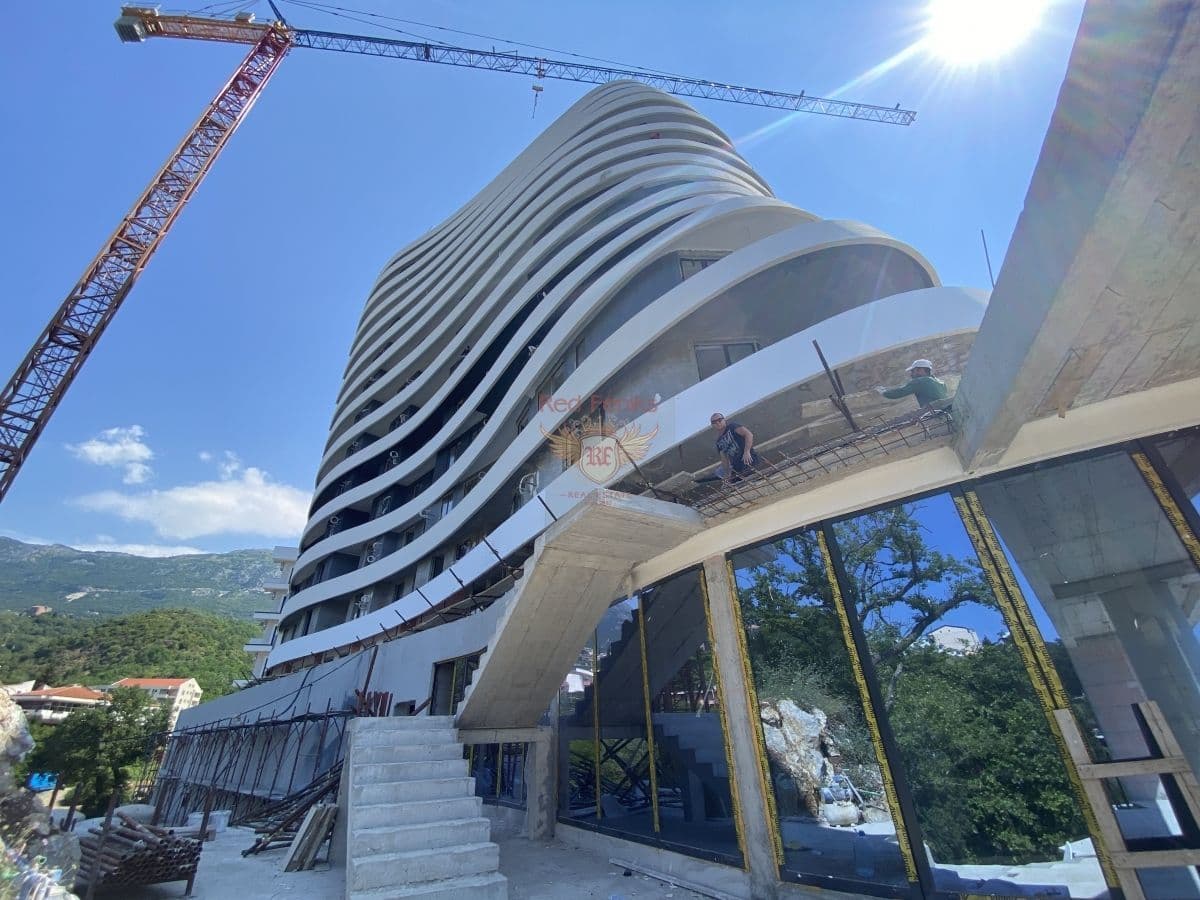 Квартира в Будве, Черногория, 47 м², фото 2