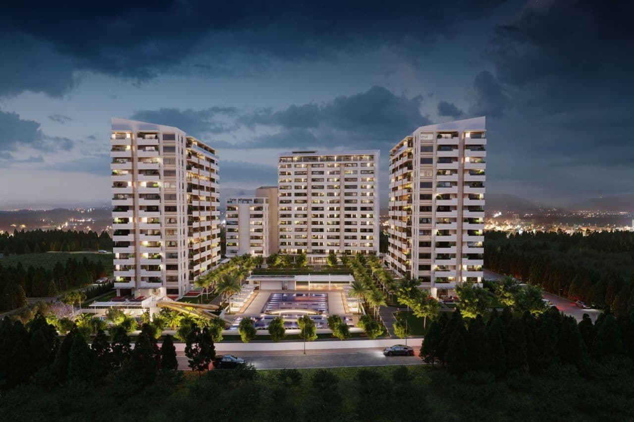 Квартира в Мерсине, Турция, 77 м²