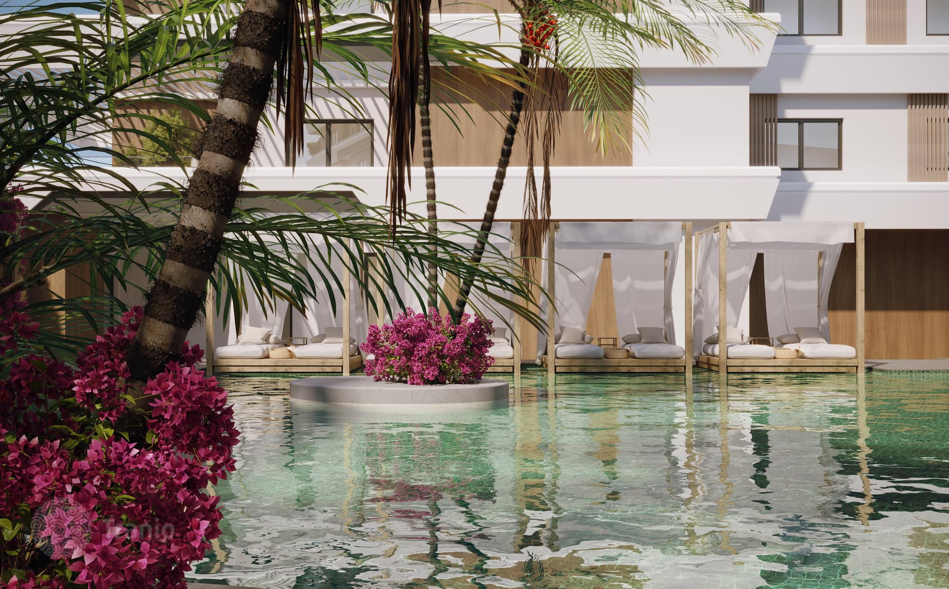 1–2-Bedroom Apartments Eligible for Citizenship in Altintas, Antalya