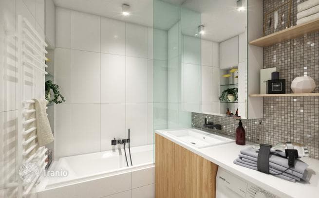3-комнатные апартаменты в новостройке 63 м² в Районе XIII, Венгрия, фото 2