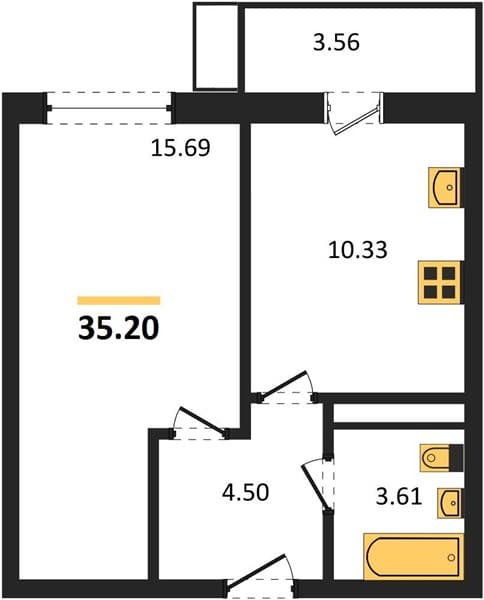 Studio Apartment in Sady u Morya, Temryuk