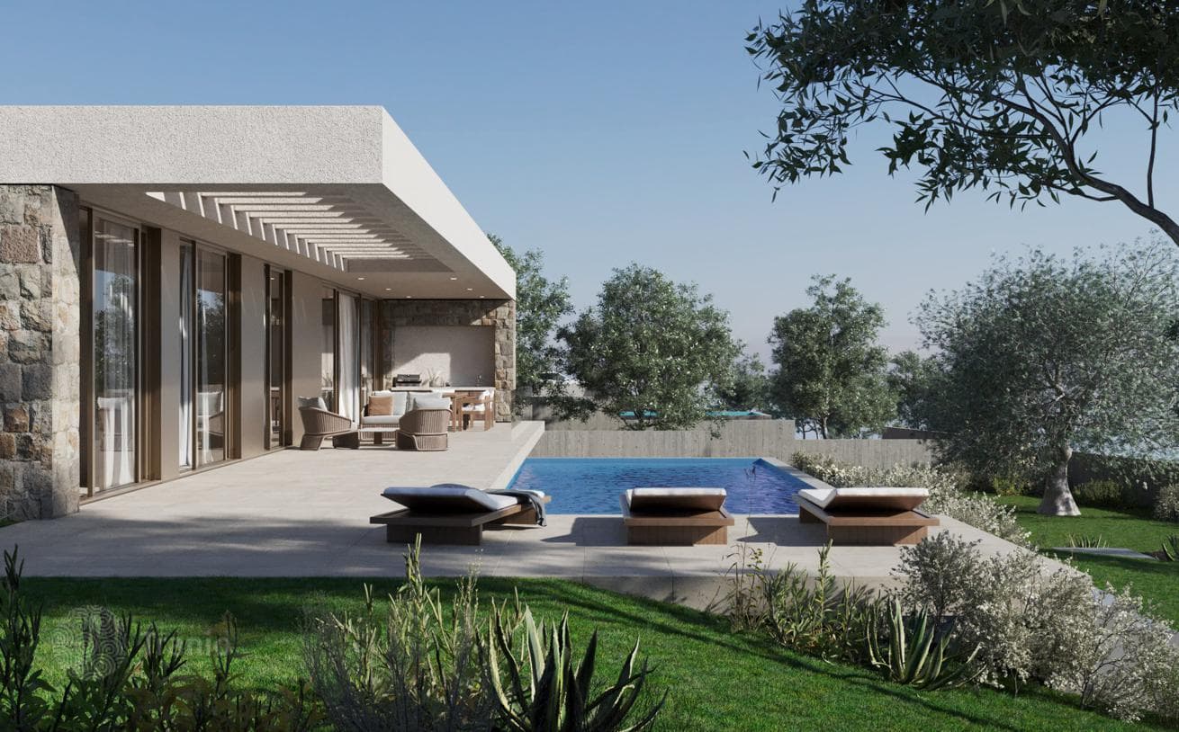 New Villas with Private Pools in Sea Caves, Paphos