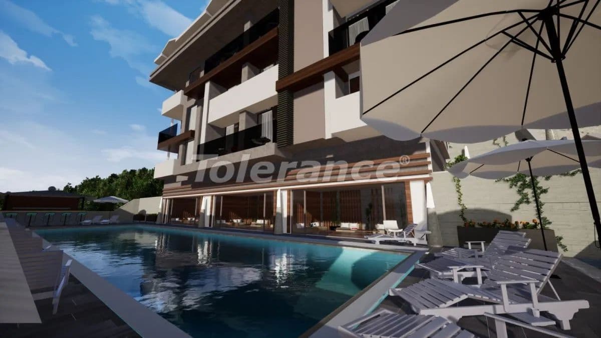 Апартаменты в Фетхие, Турция, 42 м²