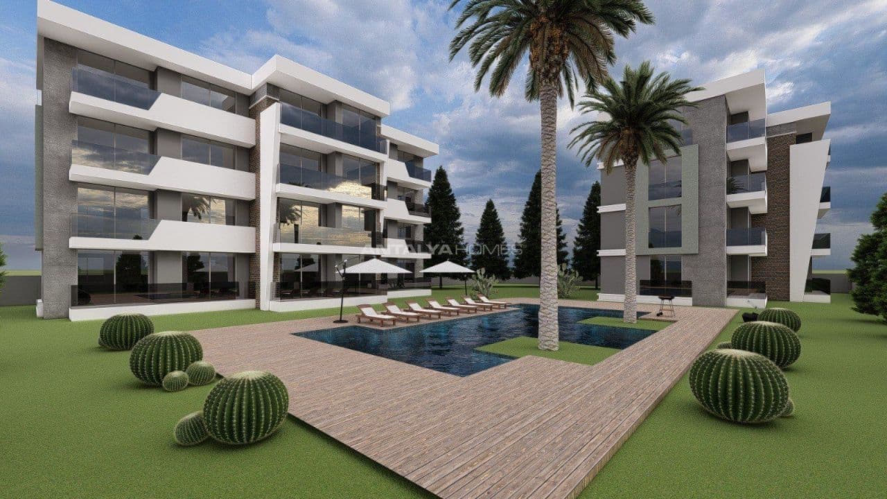 Апартаменты в Анталии, Турция, 40 м²