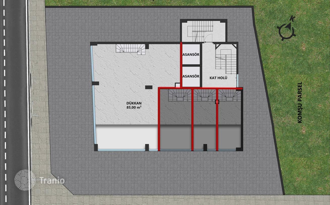New Apartments with Designer Finishes on Main Street in Muratpasa, Antalya
