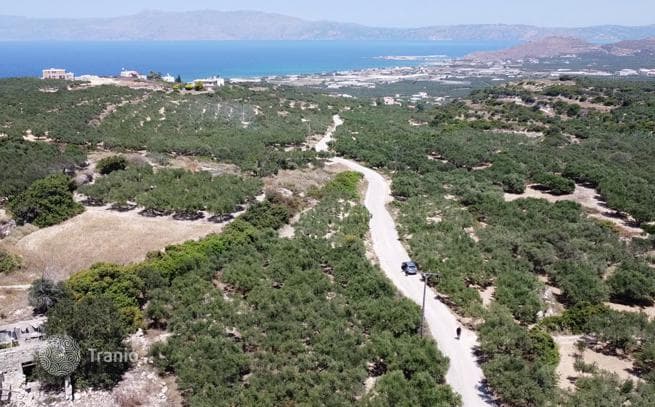 Земельный участок с видом на море в Кисамосе, Крит, Греция, фото 2