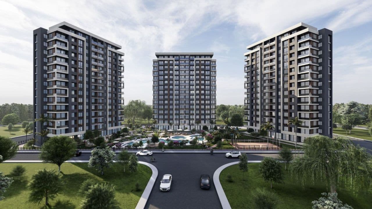 Квартира в Мерсине, Турция, 60 м²