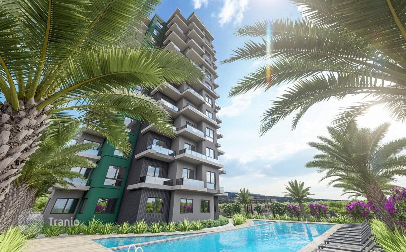 1-Bedroom Apartment with Shared Pool in Mersin, photo 2
