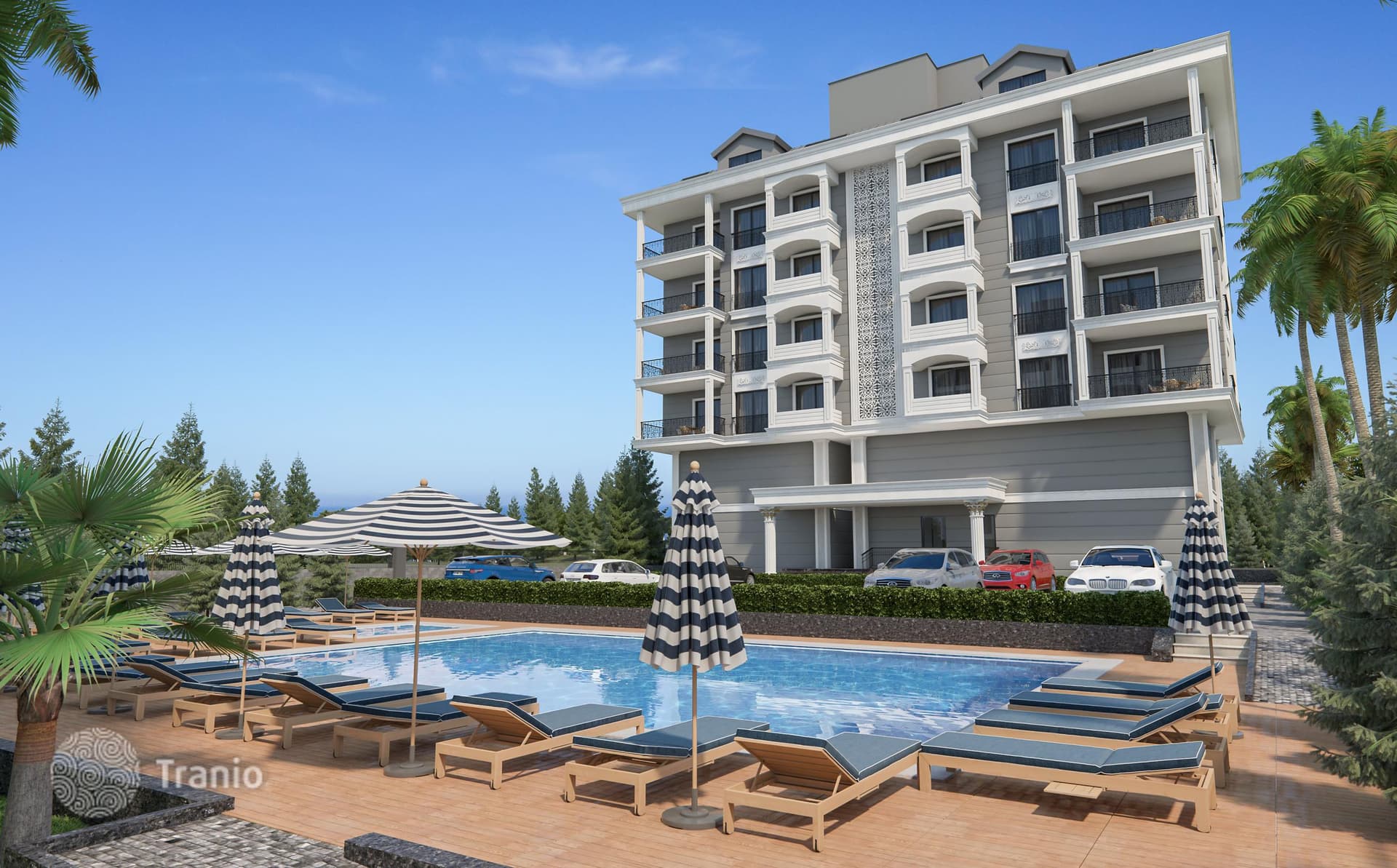 1-, 2- and 3-Bedroom Apartments with Shared Pool 200 m from the Beach in Alanya, photo 4