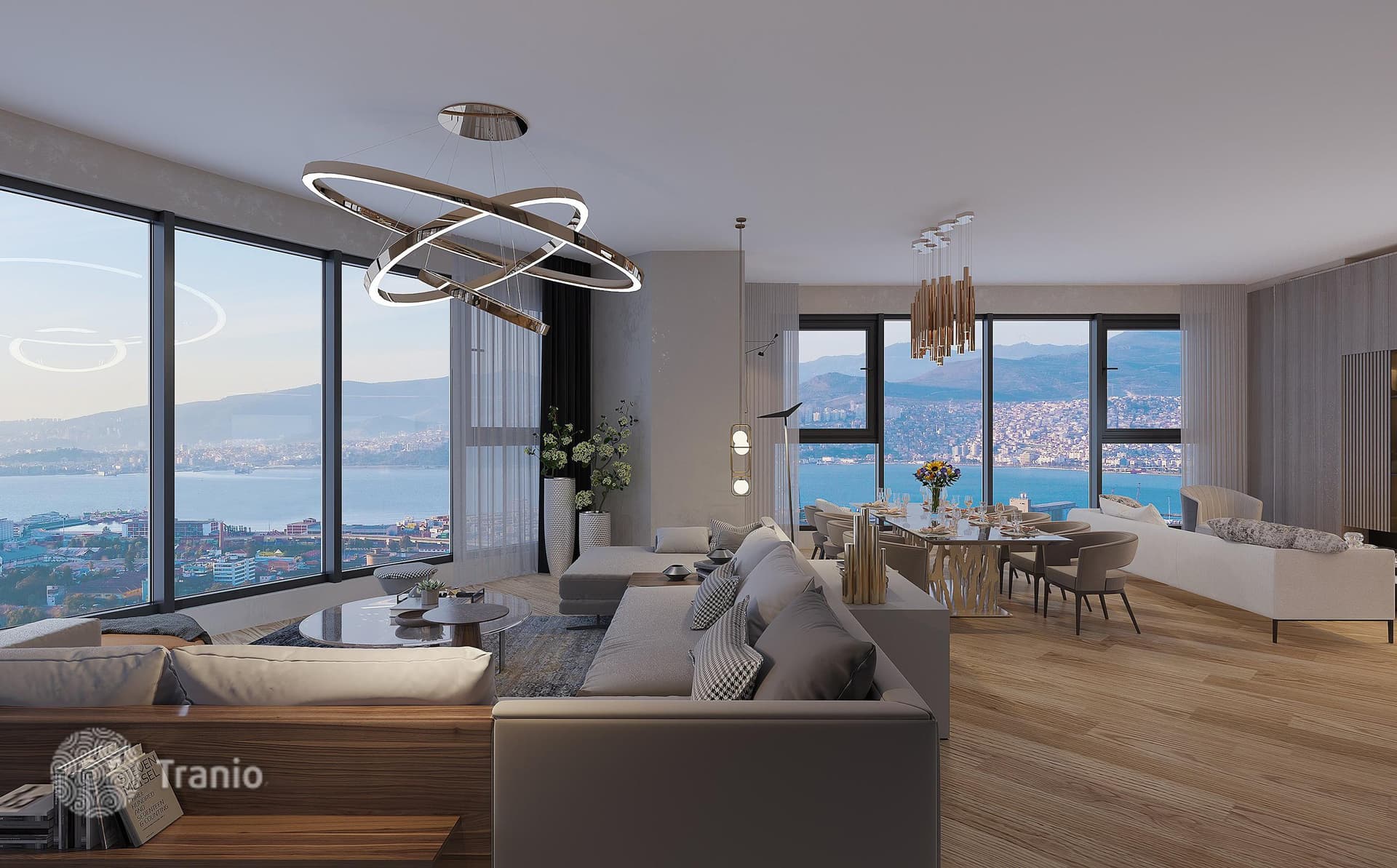 New Residential Complex with Pools in Izmir