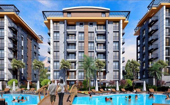 New Apartments with Shared Pool and Water Park Near Beach and Golf in Antalya, photo 5