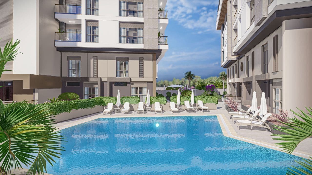 Квартира в Анталии, Турция, 60 м², фото 3