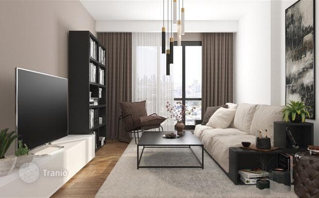 New Apartments with Shared Pools in Kagithane, Istanbul