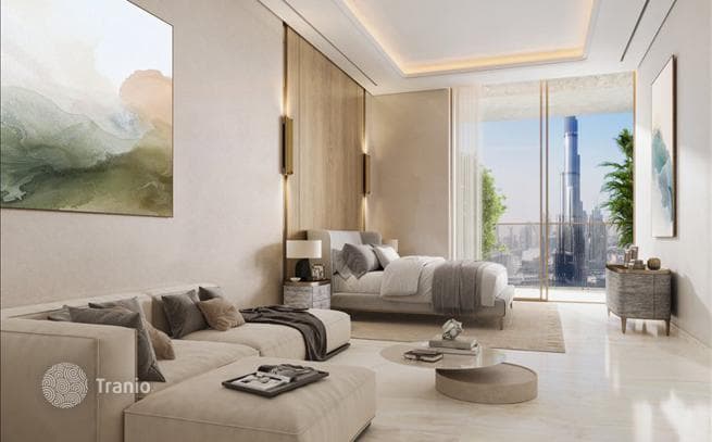 Новая высотная резиденция Fairmont Residences Solara Tower с бассейнами в пешей доступности от Бурдж Халифа, Business Bay, Дубай, ОАЭ, фото 2