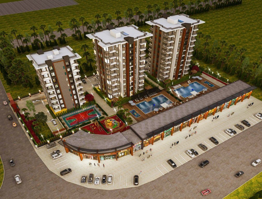 Квартира в Анталии, Турция, 65 м²