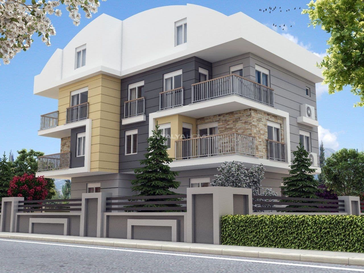 Апартаменты в Анталии, Турция, 35 м²