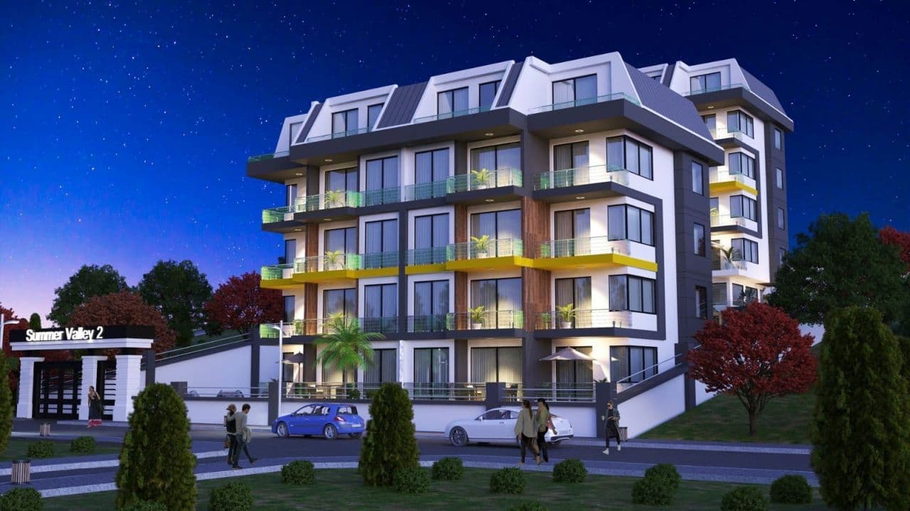 Квартира в Кестеле, Турция, 50 м²