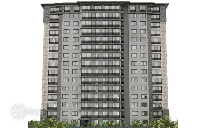 New Residence with Shared Pool and Sea View in Kadikoy, Istanbul