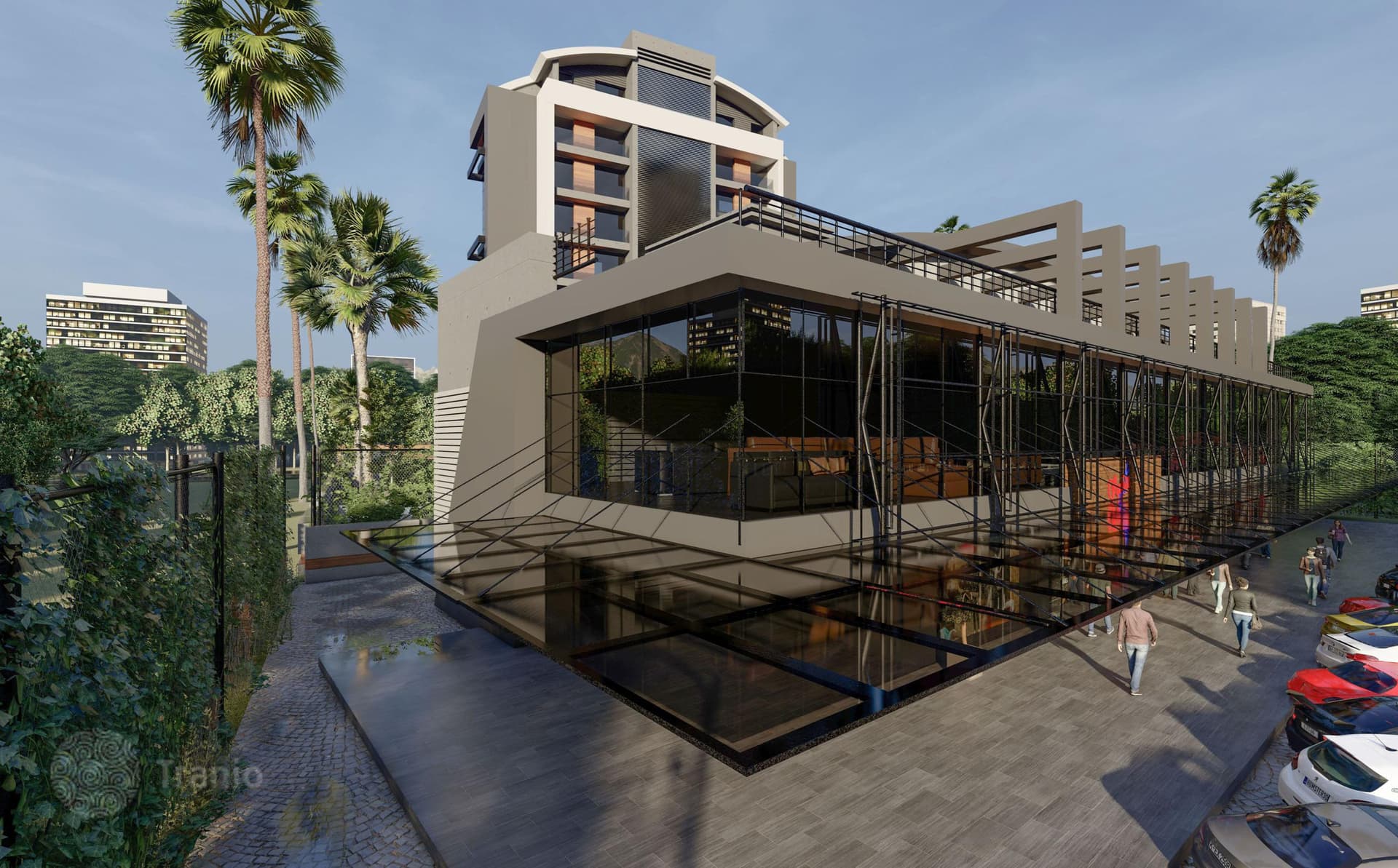 New Apartments with Panoramic Terraces in Konyaalti, Antalya