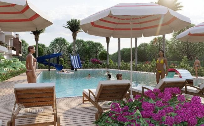 1-Bedroom Apartment in New Residential Complex in Mersin