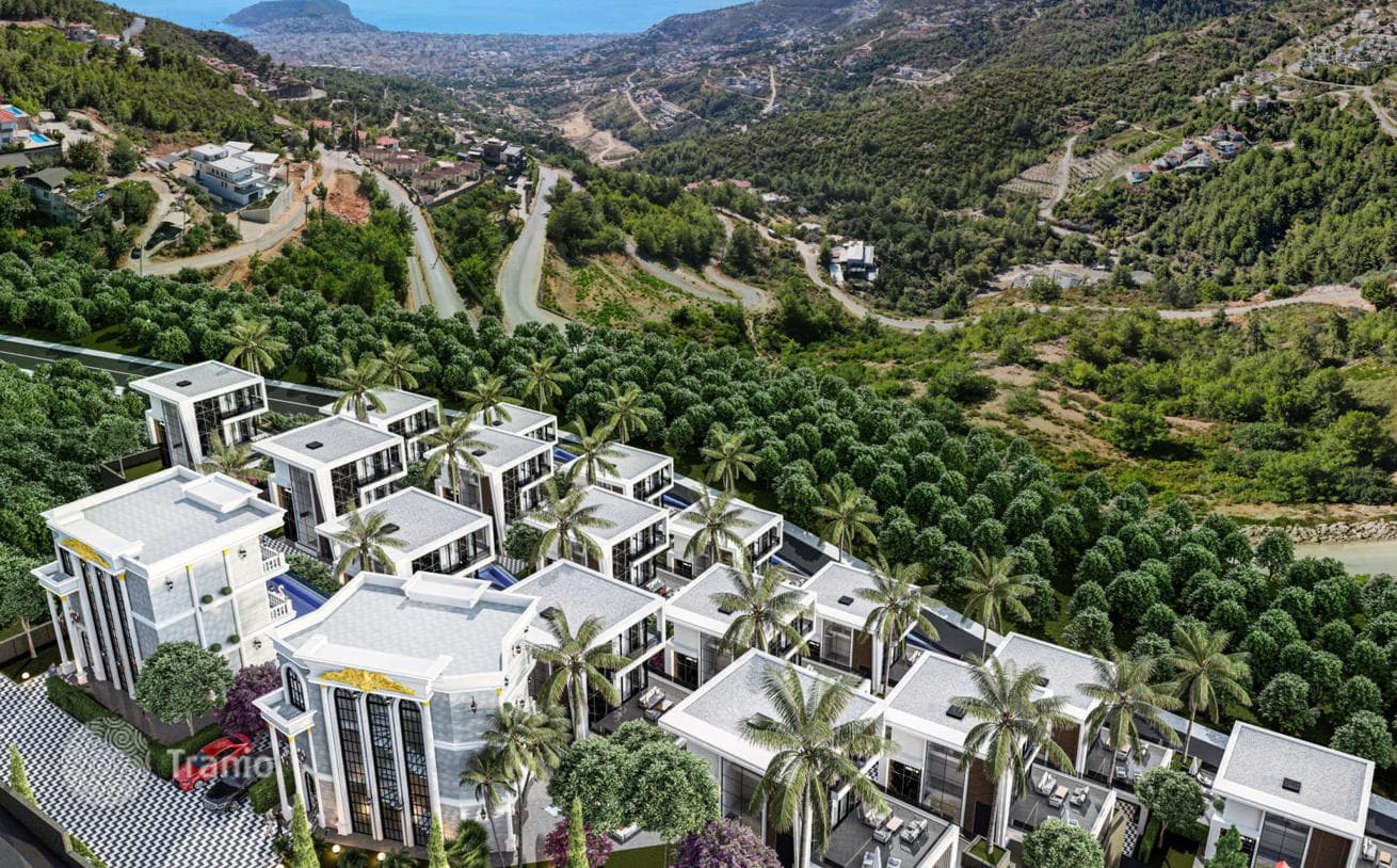 3–4-Bedroom Villas with Private Pools and Large Terraces in Bektash, Alanya, photo 4