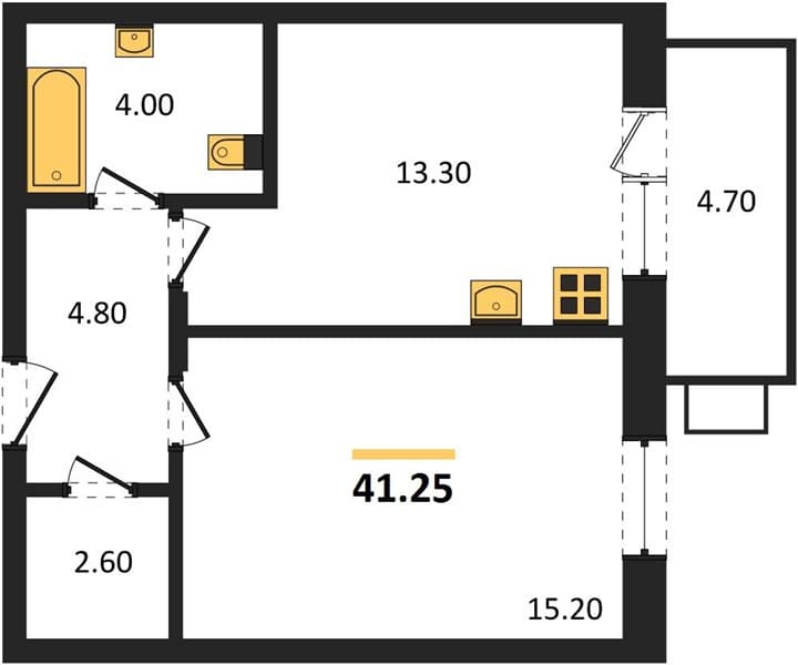 Studio Apartment in Lermontov, Taman