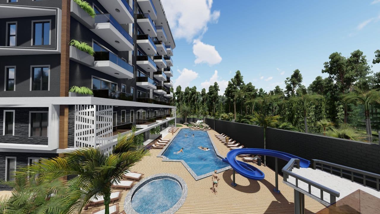 Квартира в Авсалларе, Турция, 55 м², фото 4