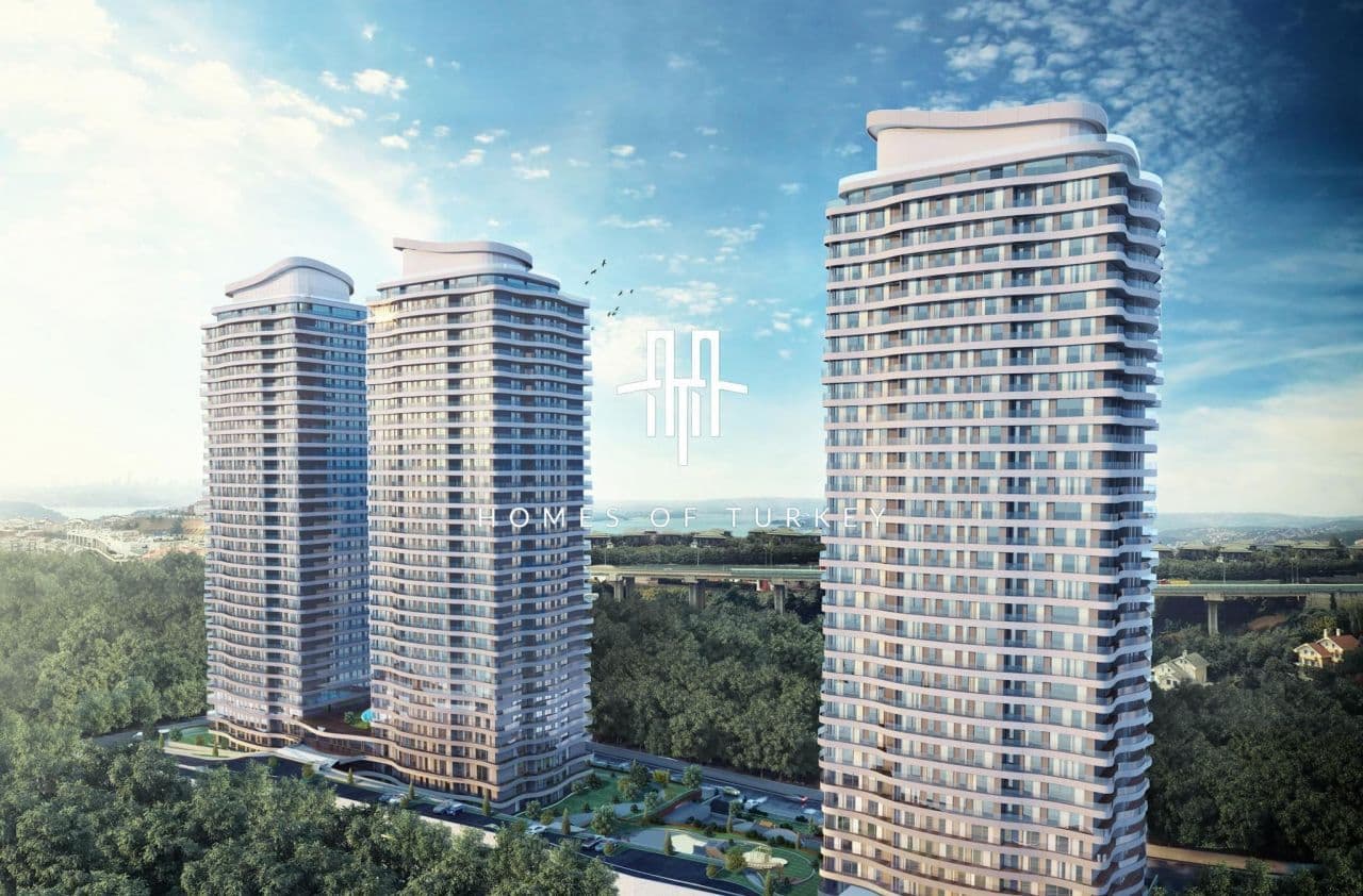Апартаменты в Стамбуле, Турция, 65 м²