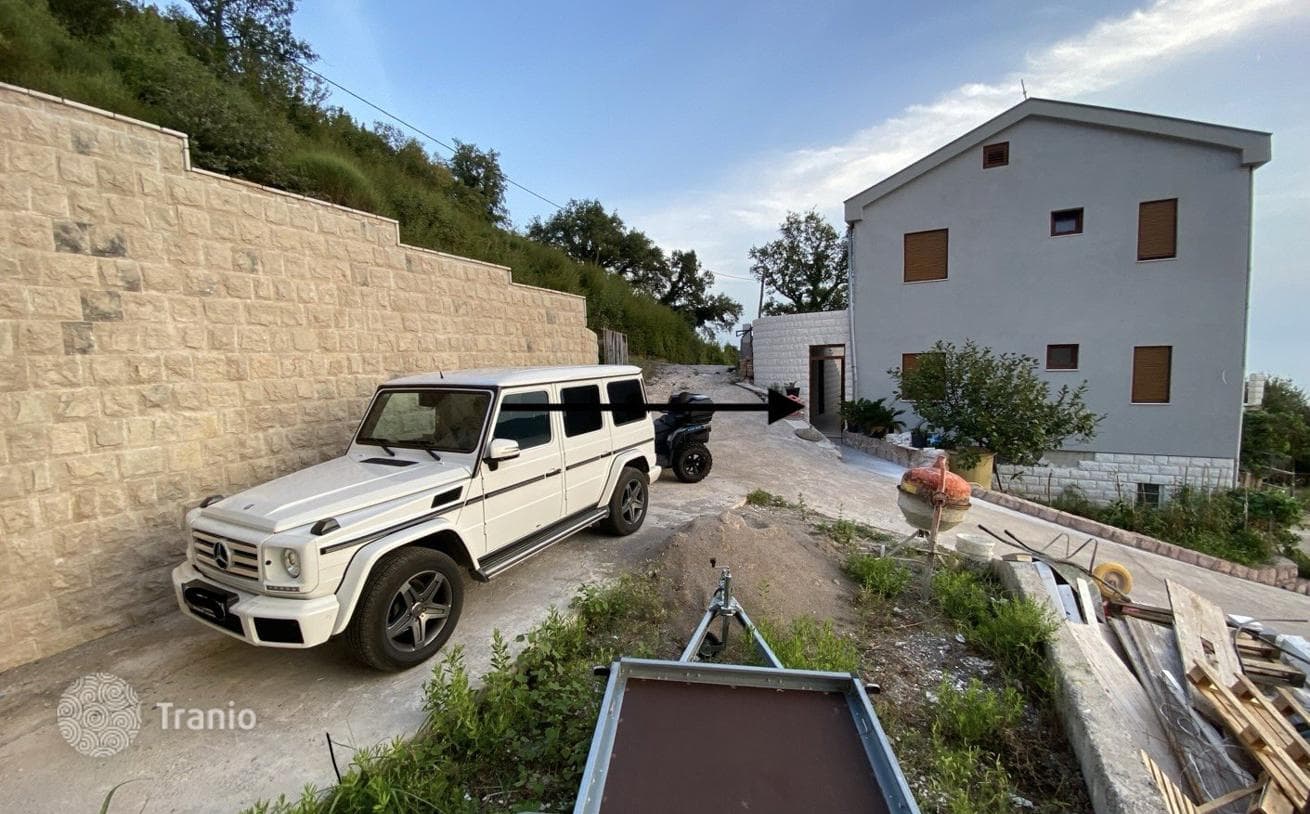 3-Story House with Sea View in Becici, Budva Riviera, photo 2