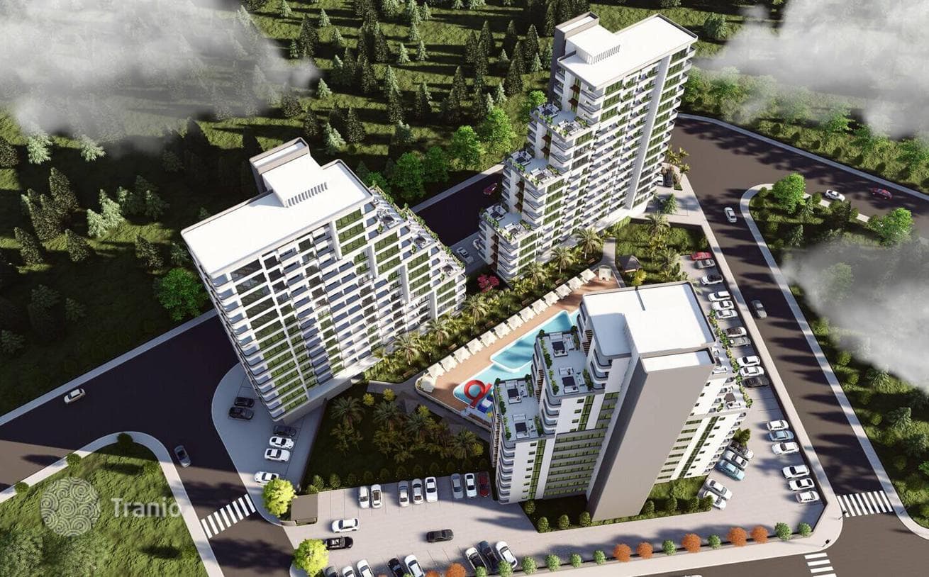 Apartments with Sea and City Views in Mersin