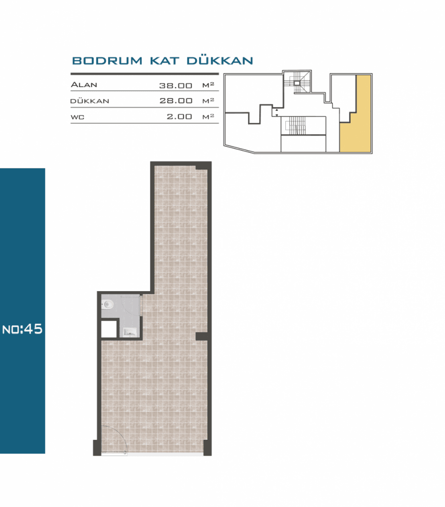 Квартира в Стамбуле, Турция, 60 м², фото 5