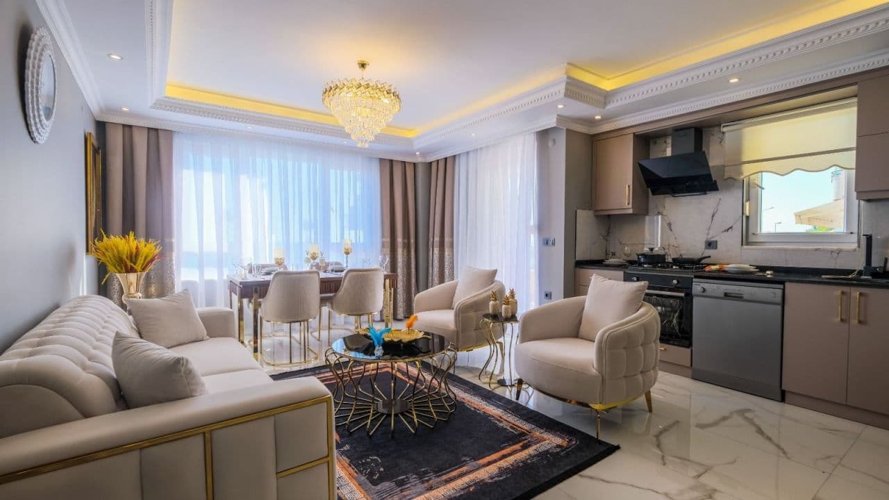 Квартира в Алании, Турция, 120 м², фото 2