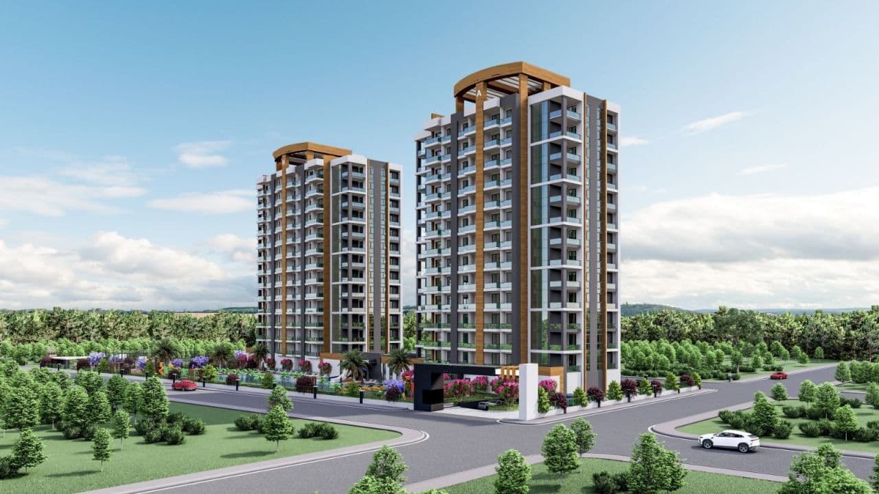 Квартира в Мерсине, Турция, 75 м²